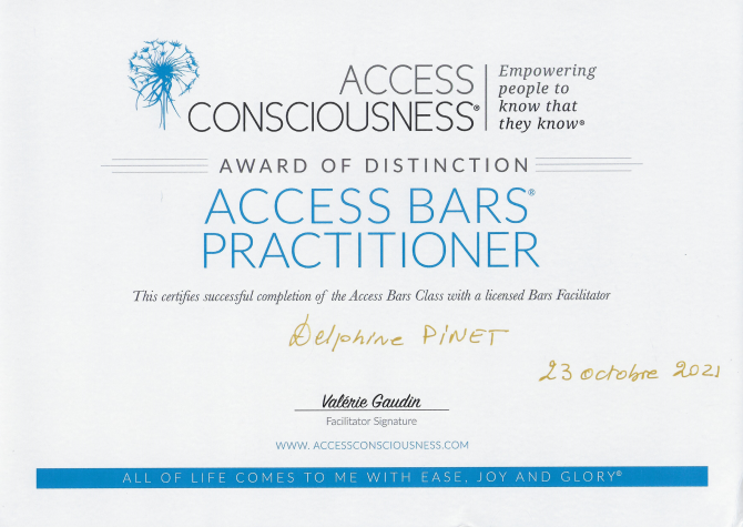 Access Bars Delphine Pinet Access Bars Delphine Pinet